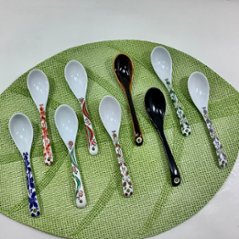 錦赤唐草スプーン　　13.5cm画像