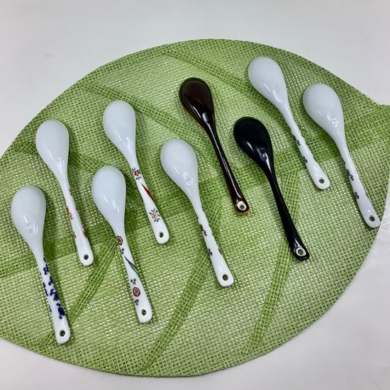錦赤唐草スプーン　　13.5cm画像
