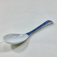 染付十草レンゲ　　　14㎝画像