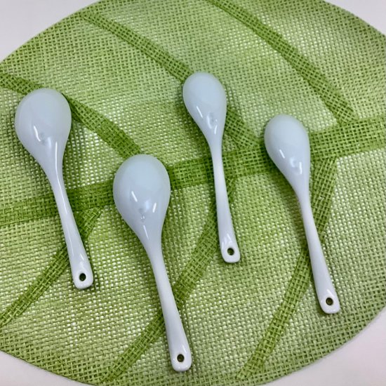 染付十草レンゲ　　　14㎝画像