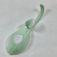 錦淡緑釉 銀花びらプレートスプーン　14.5cm画像
