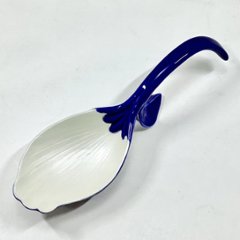 錦瑠璃釉 銀花びらプレートスプーン　14.5㎝の画像