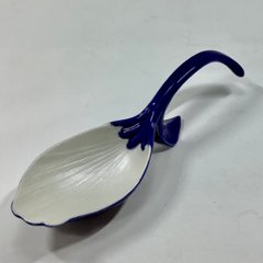 錦瑠璃釉 銀花びらプレートスプーン　14.5㎝画像