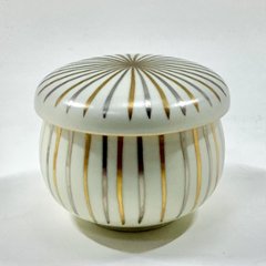 錦金銀十草 腰張小蒸碗　　8cm の画像