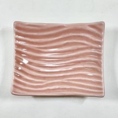 曙釉 ナギ彫り長角小付　　10㎝の画像