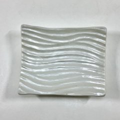 錦銀彩 ナギ彫り長角小付　10㎝の画像
