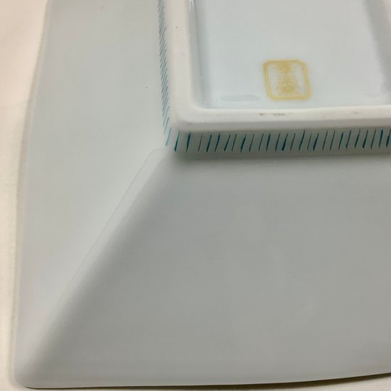 錦青糸十草 なぶり正角小鉢　12㎝画像