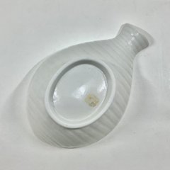 錦銀巻乳白釉 半徳利仲付　13㎝画像