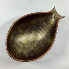 錦金叩べっ甲 半徳利小鉢　17.5㎝画像