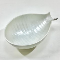 錦銀巻乳白釉 半徳利小鉢　17.5㎝の画像