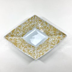 錦白釉金ペルシャ 菱形向付　27㎝の画像