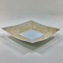 錦白釉金ペルシャ 菱形向付　27㎝画像
