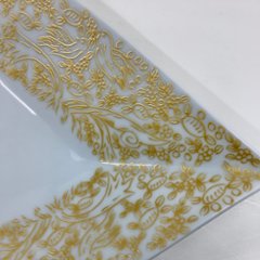 錦白釉金ペルシャ 菱形向付　27㎝画像