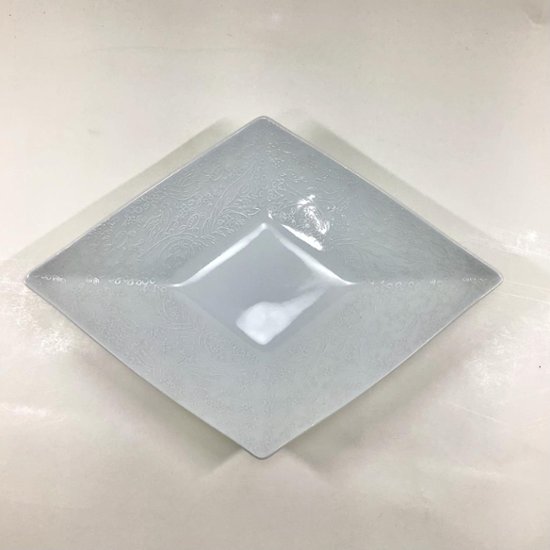錦白釉銀ペルシャ 菱形向付　27㎝画像