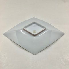 錦赤糸十草 菱形向付　27㎝画像