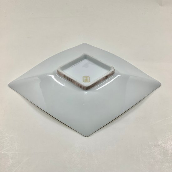 錦赤糸十草 菱形向付　27㎝画像