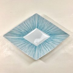 錦青糸十草 菱形向付　27㎝の画像