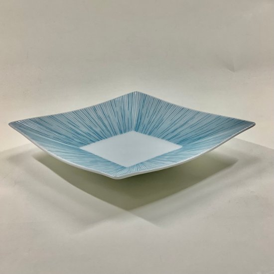 錦青糸十草 菱形向付　27㎝画像