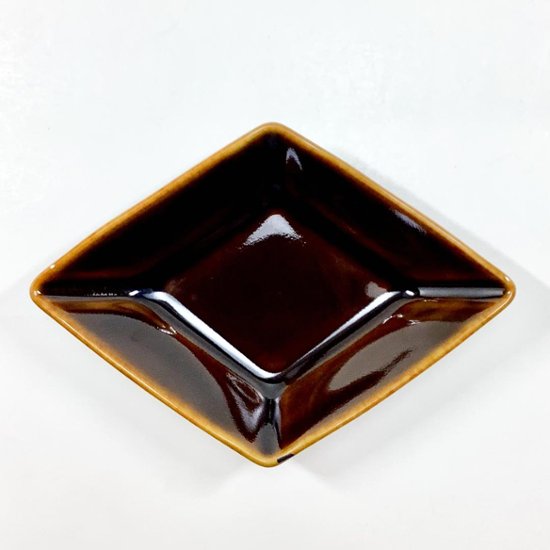 べっ甲 なぶり菱形小付　12㎝画像