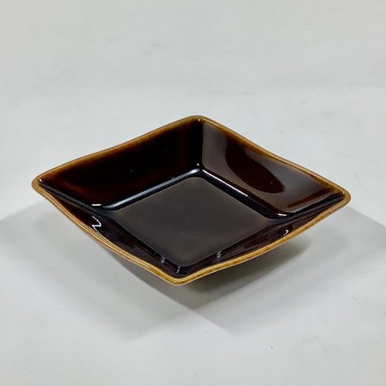 べっ甲 なぶり菱形小付　12㎝画像