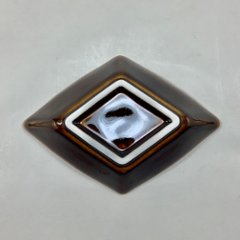 べっ甲 なぶり菱形小付　12㎝画像