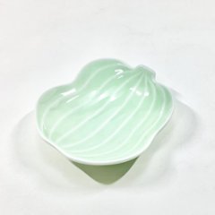 淡緑 瓢形小付　9㎝の画像