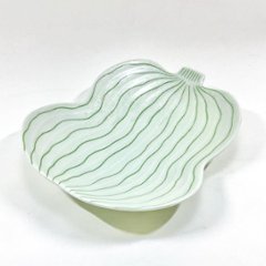 錦銀叩き 瓢形盛皿　　18㎝の画像
