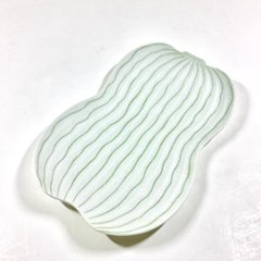 錦銀叩き 瓢形焼皿　　　20㎝の画像