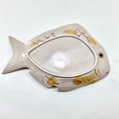 錦薄桜金叩鯛形大盛皿　28㎝画像