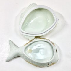 錦金叩鯛形蓋物　　　17㎝画像