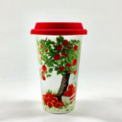 Traveling Tumbler/りんご　300Ml(コンビニコーヒーMサイズ)の画像