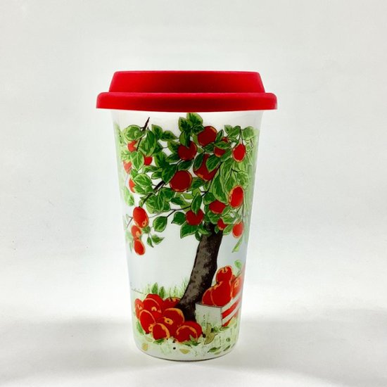 Traveling Tumbler/りんご　300Ml(コンビニコーヒーMサイズ)画像