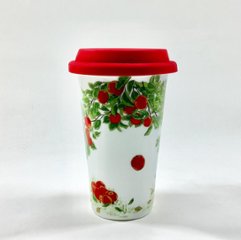 Traveling Tumbler/りんご　300Ml(コンビニコーヒーMサイズ)画像