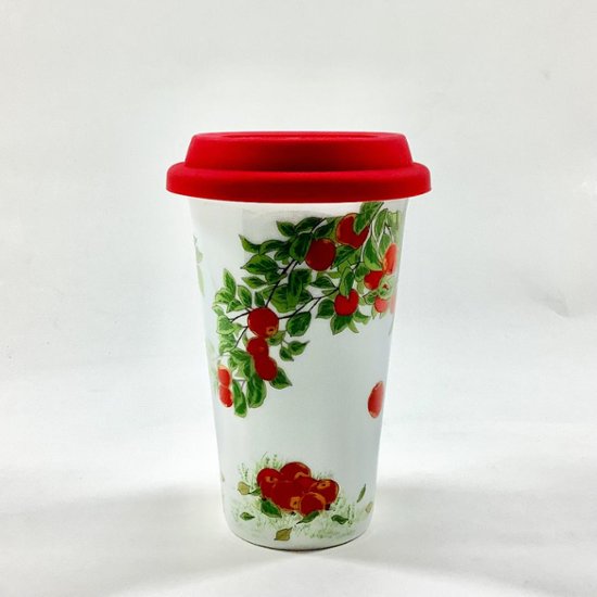 Traveling Tumbler/りんご　300Ml(コンビニコーヒーMサイズ)画像