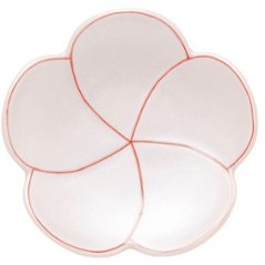 捻り梅　紅＆白＆金　箸置き　3個セット画像