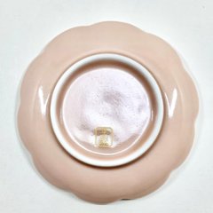錦曙釉銀きらめき八重梅小皿　9㎝画像
