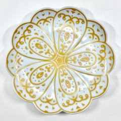 錦金きらめき八重梅五々焼皿　16.5㎝の画像