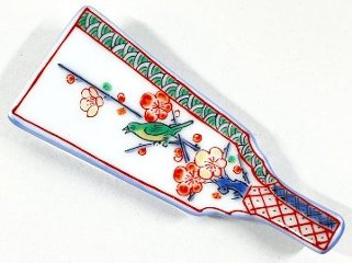 錦羽子板箸置の画像