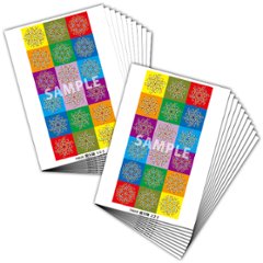 クスリエ　14639魔方陣　平穏と安心（A6サイズ/20枚入）の画像