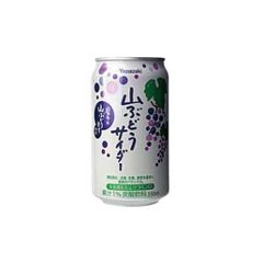 山ぶどうサイダー（350ml）の画像