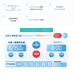 水素＆酸素吸入器│Ｈ２メディカルパワーⓇ│MEGA6750の画像