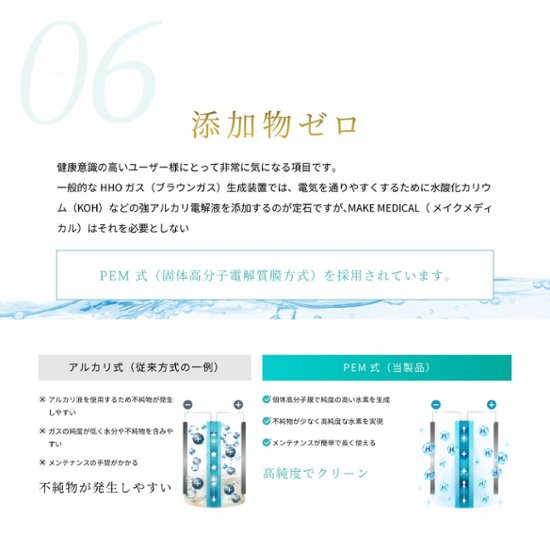 水素＆酸素吸入器│Ｈ２メディカルパワーⓇ│MEGA6750画像