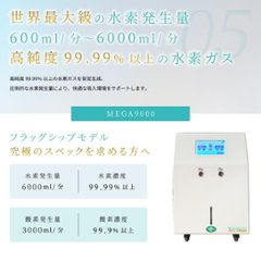 水素＆酸素吸入器│Ｈ２メディカルパワーⓇ│MEGA9000画像