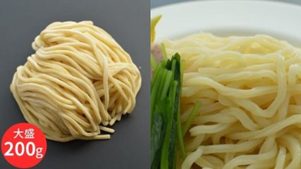 麺No.36「溝入・200g」(2食・濃厚魚介豚骨 つけ汁付)の画像