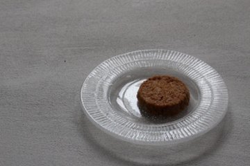 オオタ硝子研究室　リム小皿（白）の画像