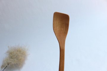 Canaria Wood Works カップスプーン　左利き用（ヤマザクラ）画像