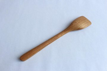 Canaria Wood Works カップスプーン　左利き用（ヤマザクラ）画像