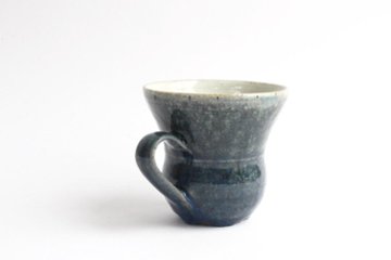 角掛政志　青釉マグカップ　ベル画像