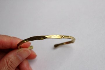 鈴木友紀　　bangle 3ｍｍ　/真鍮　L画像