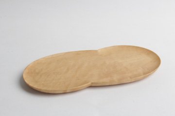 生嶋　花　　木のトレイ　トチの画像